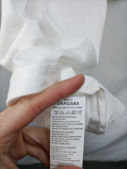 DANDARA. Ts white basic t-shirt