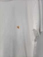 ZARA. Camiseta básica blanca T.m
