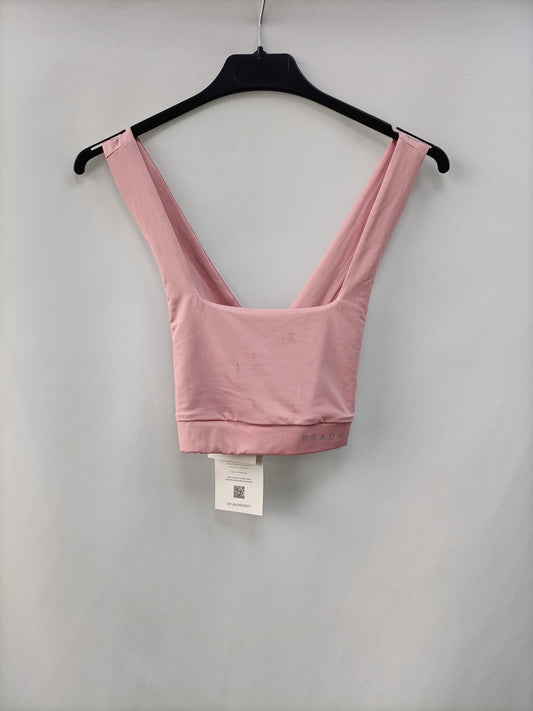 BRADHY. Top deportivo rosa T.s
