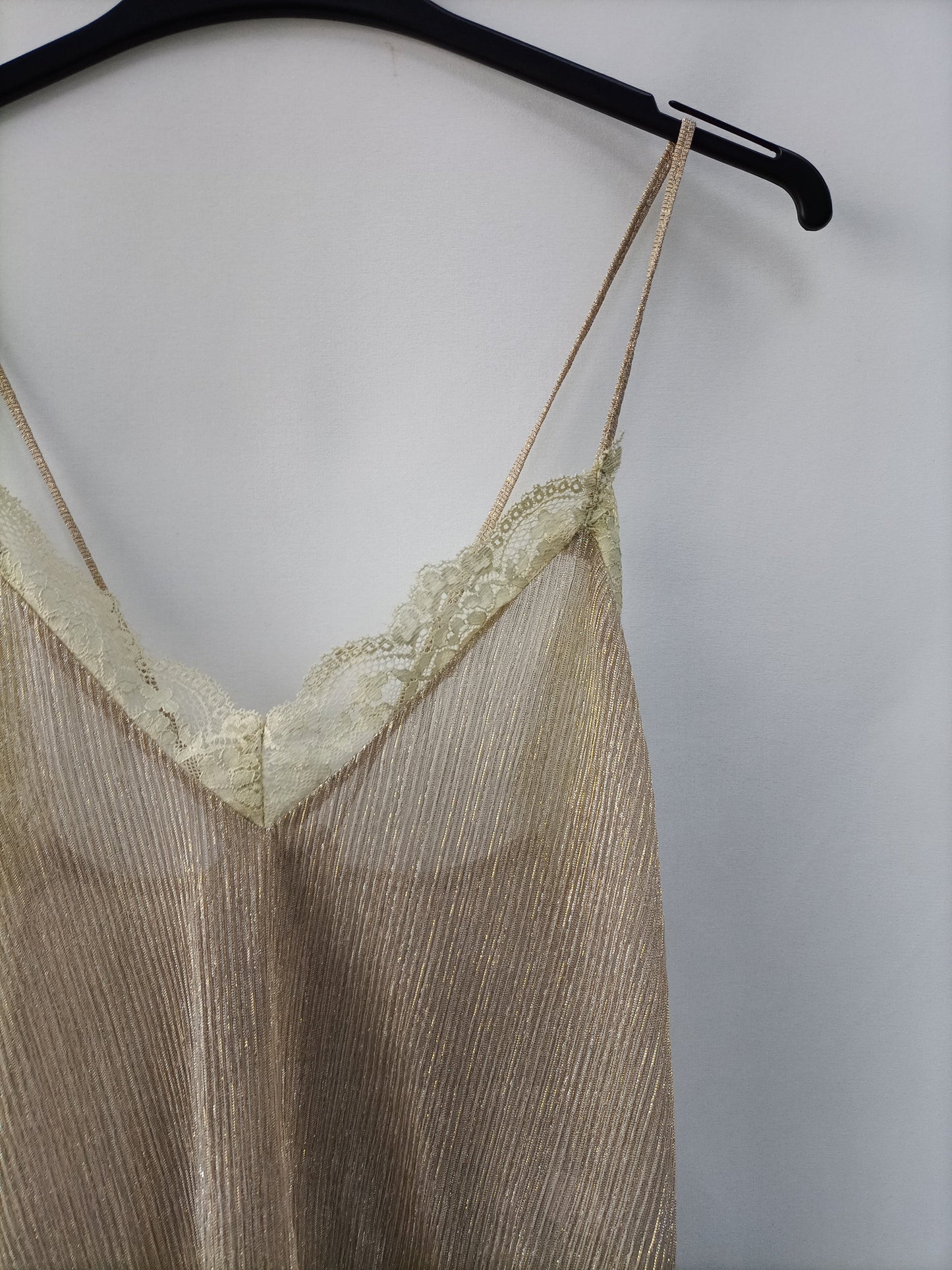 KILIBBI. Top lencero dorado T.m/l