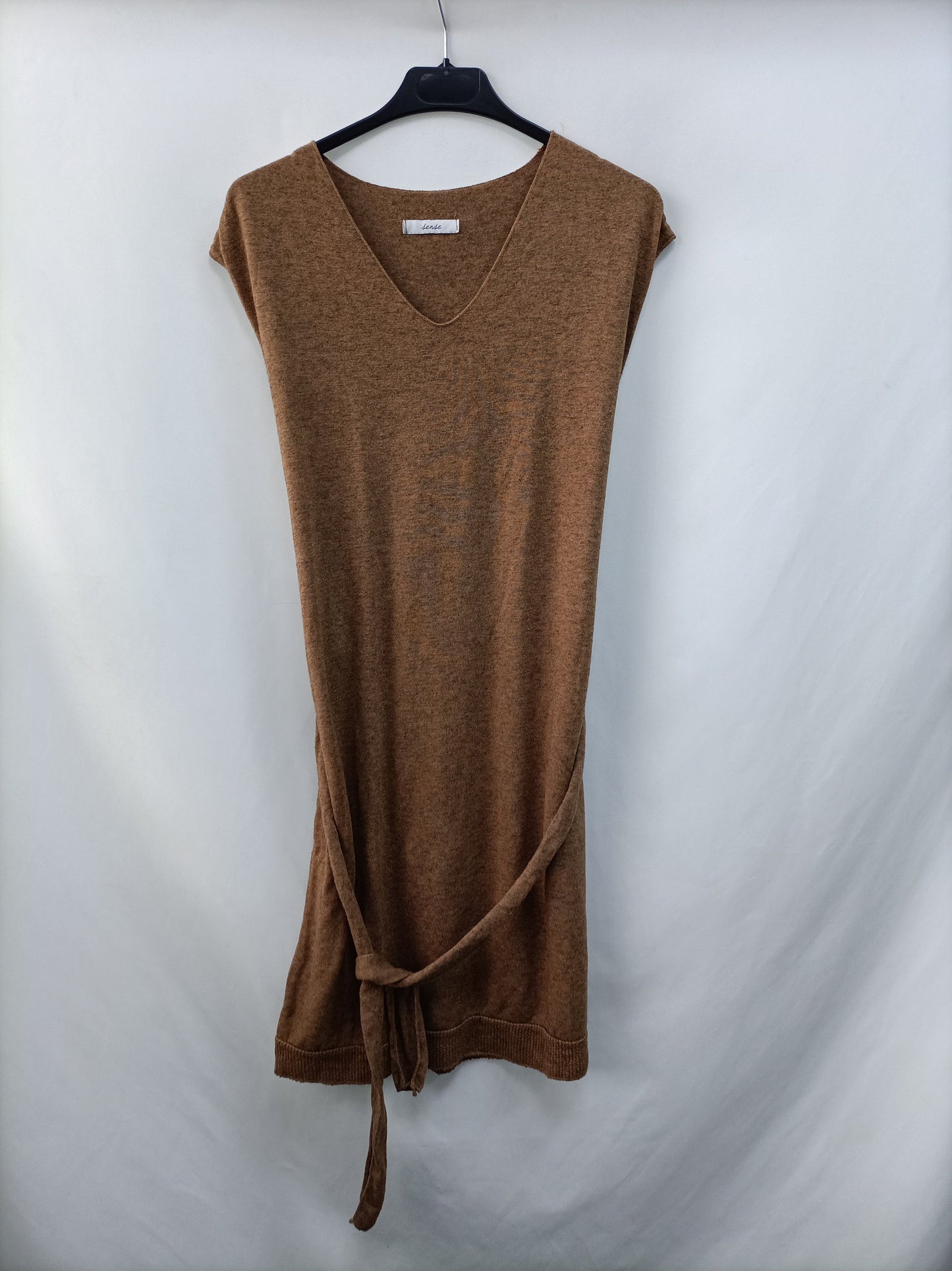 SENSE. Vestido punto sin mangas T.u(s)