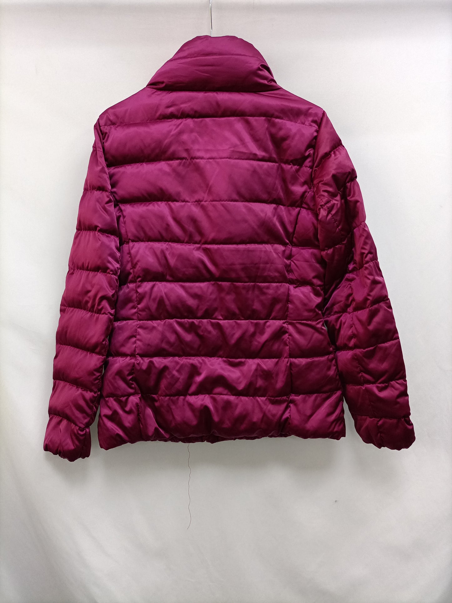MASSIMO DUTTI. Dark pink down jacket Tm