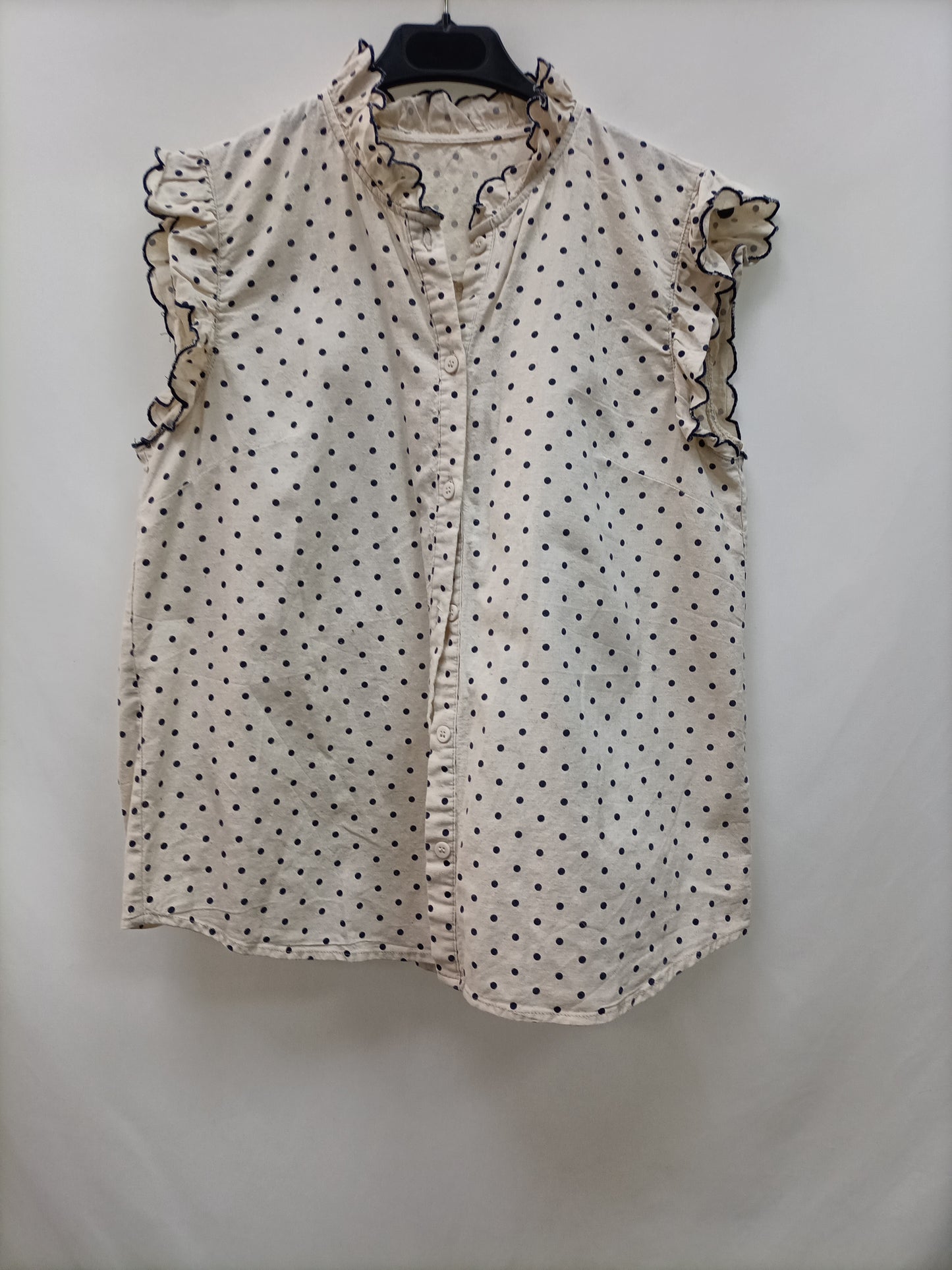 OTHERS. Polka dot cotton blouse S.xs/s
