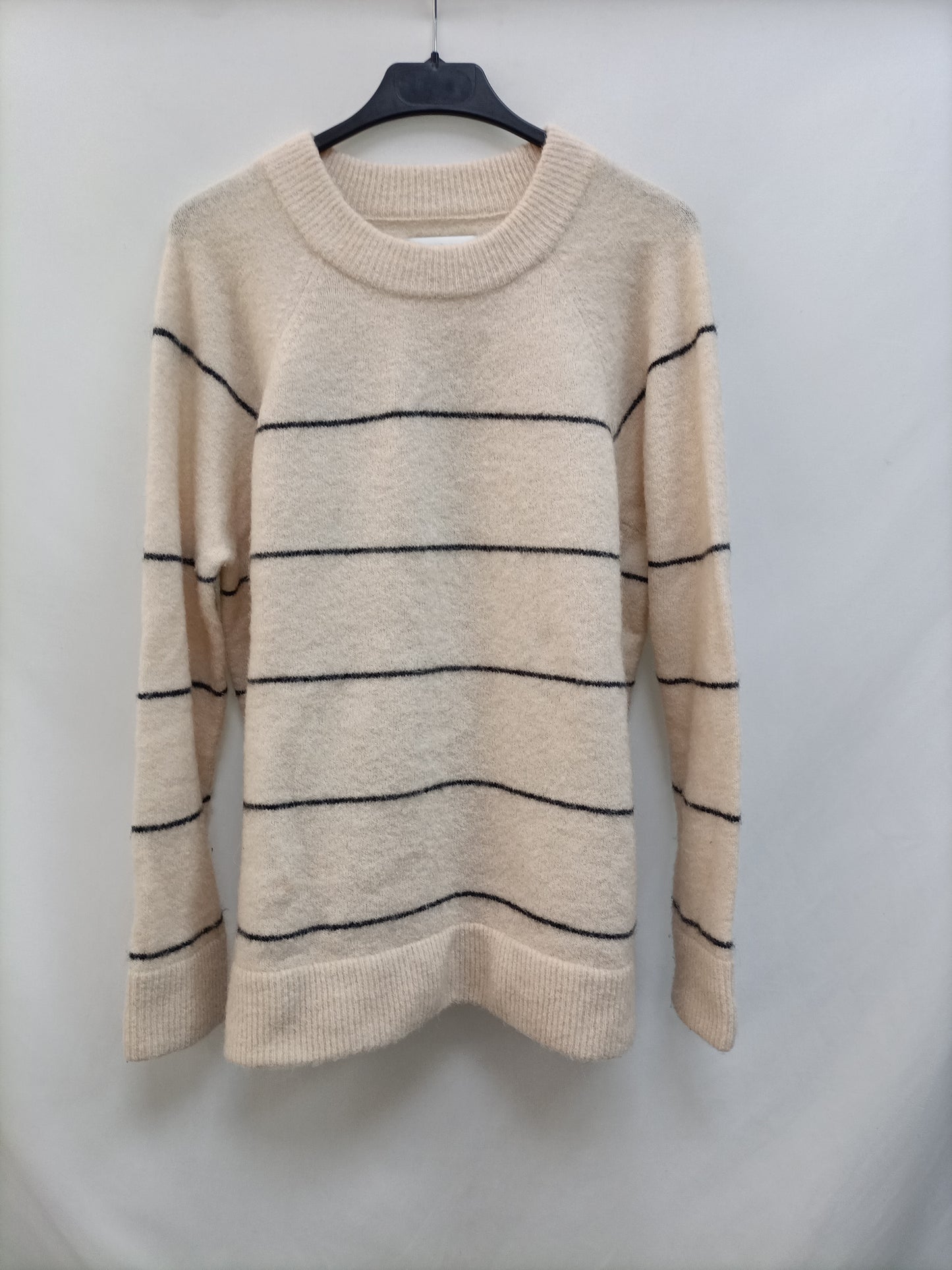 SAMSOE&SAMSOE. Jersey beige rayas T.m(tara)