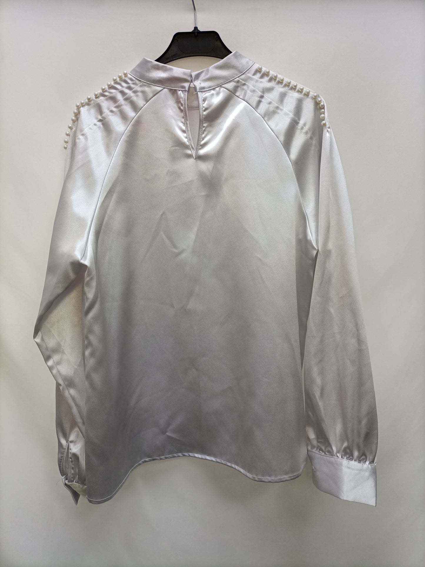 OTRAS. Blusa gris perlas T.u(s)