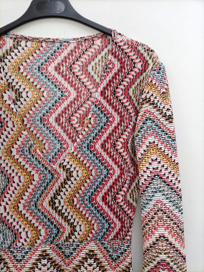 OTRAS. Vestido largo plisado Tu(S)