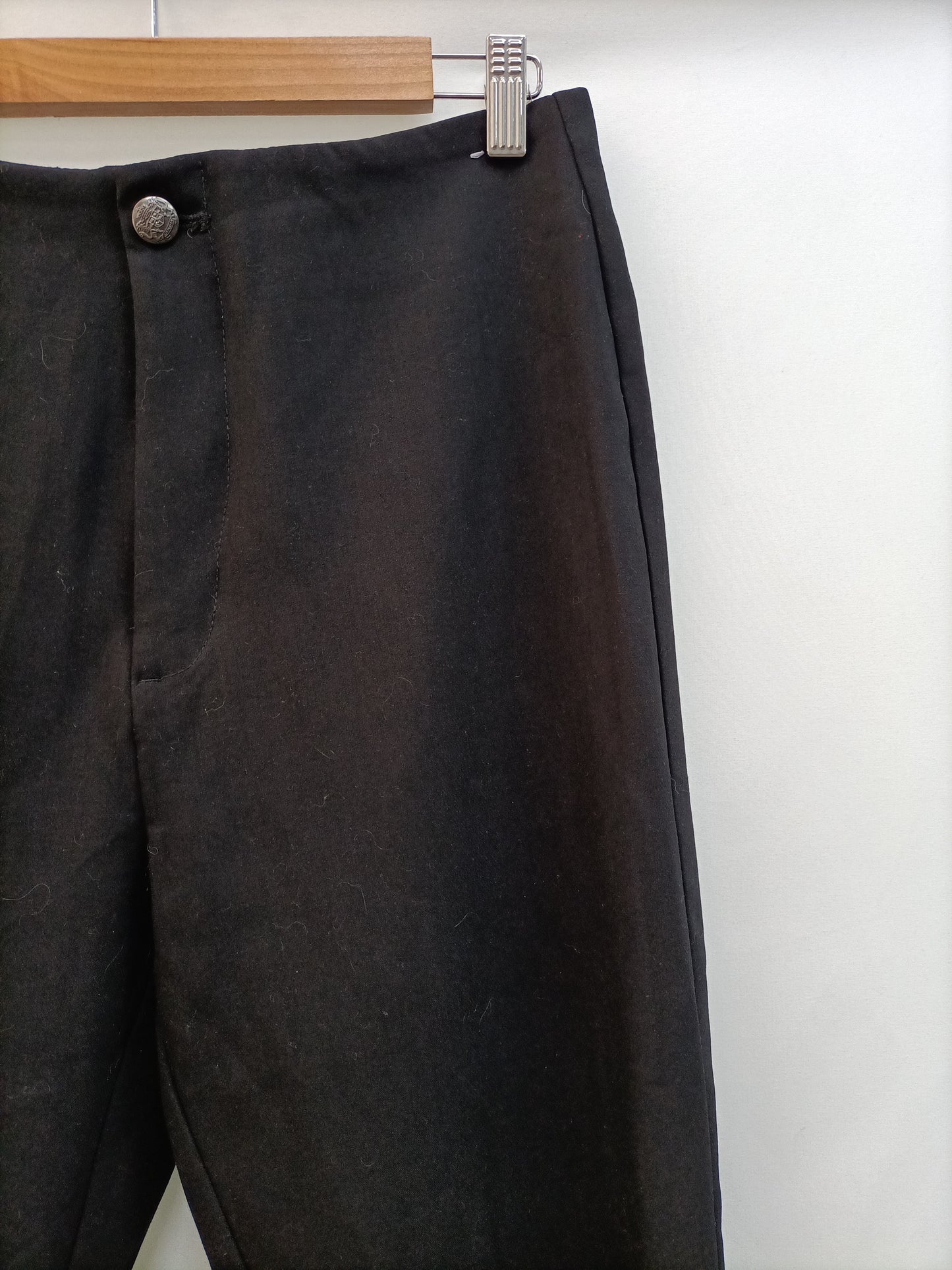 LEFTIES. Pantalón negro acampanado T.38