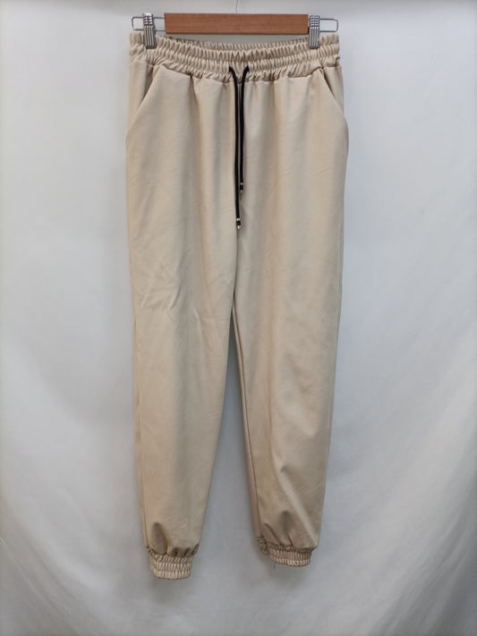 OTRAS. Pantalón cargo polipiel T.u(34)