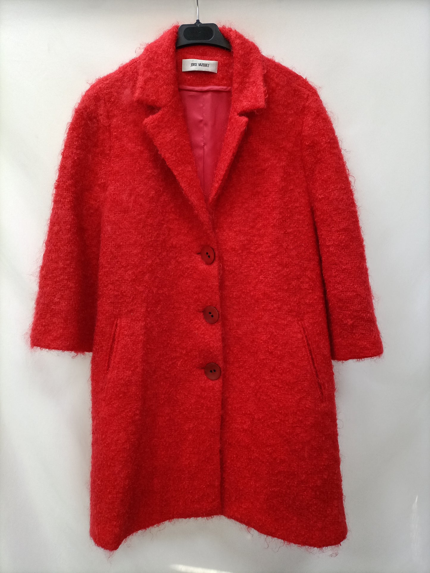 JORGE VAZQUEZ. Red coat size 42