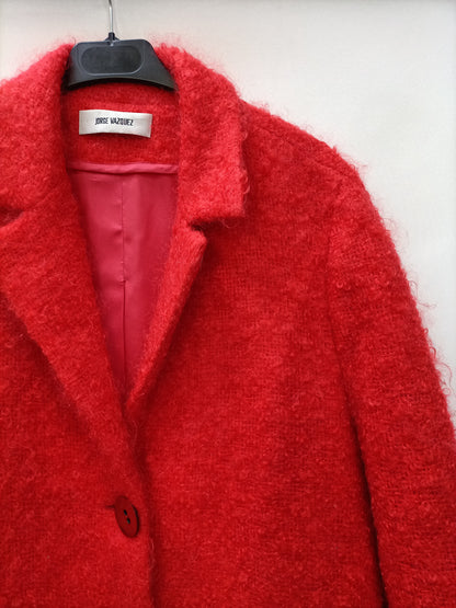 JORGE VAZQUEZ. Red coat size 42