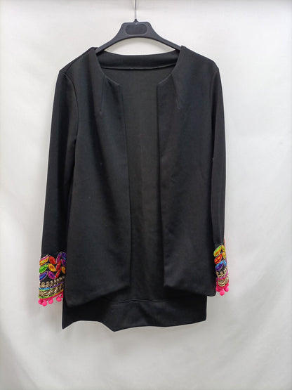 OTHERS. Black beaded Ts jacket