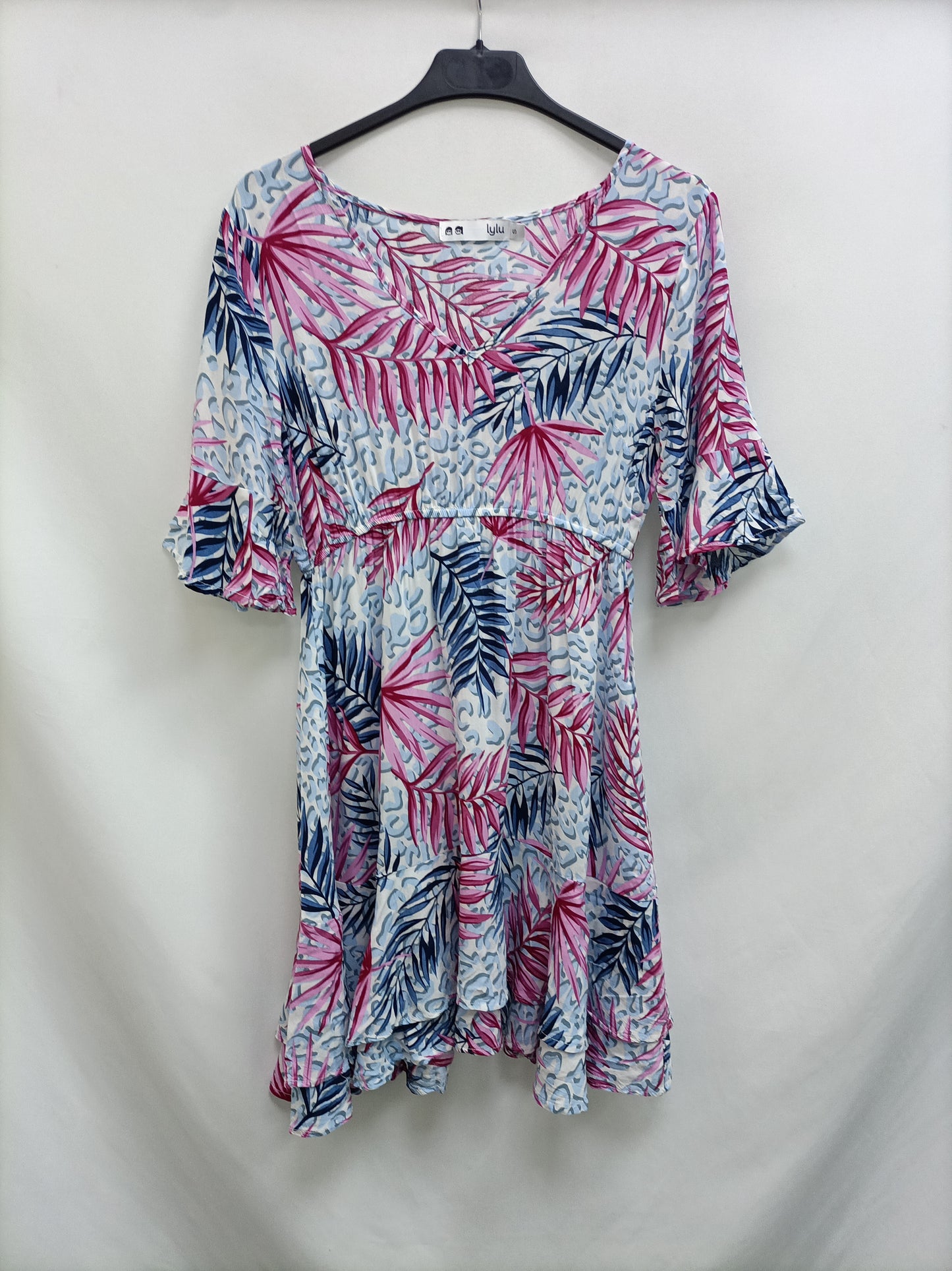 LYLU. Short Ts printed dress