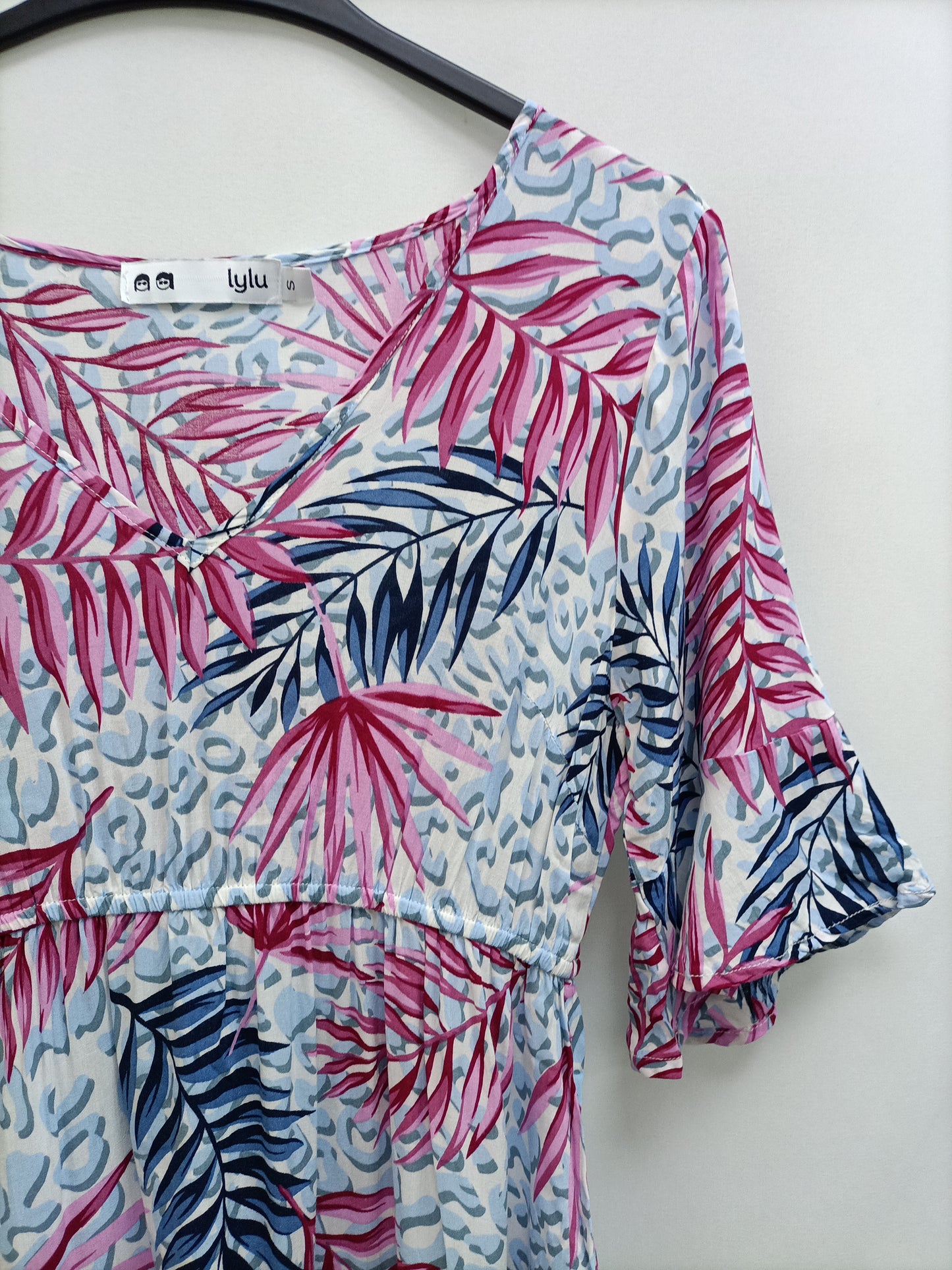 LYLU. Short Ts printed dress