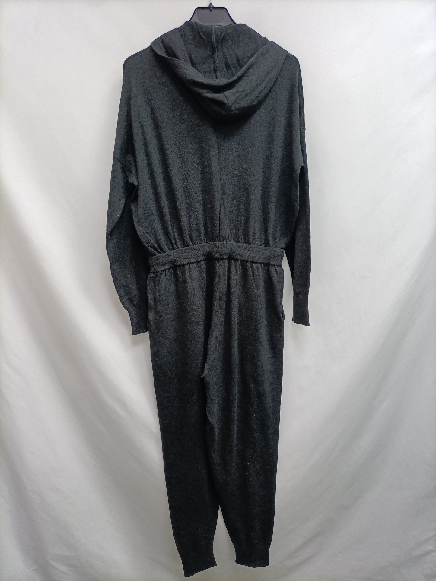 OYSHO. Mono de punto gris T.m