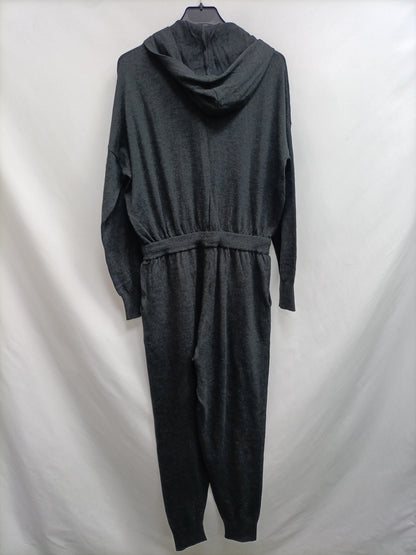 OYSHO. Mono de punto gris T.m