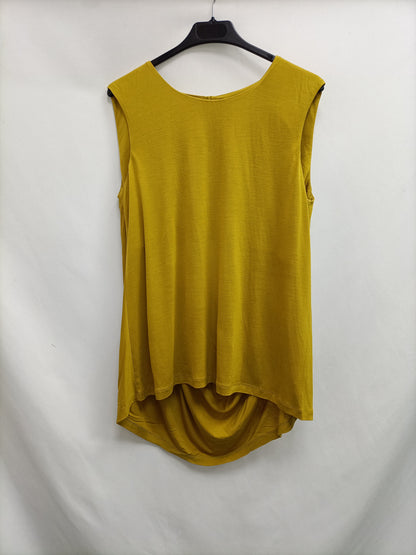 COS. Top fluido mostaza T.s