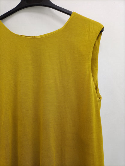 COS. Top fluido mostaza T.s