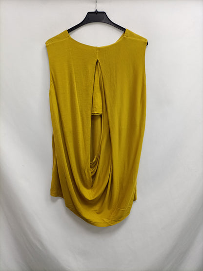 COS. Top fluido mostaza T.s