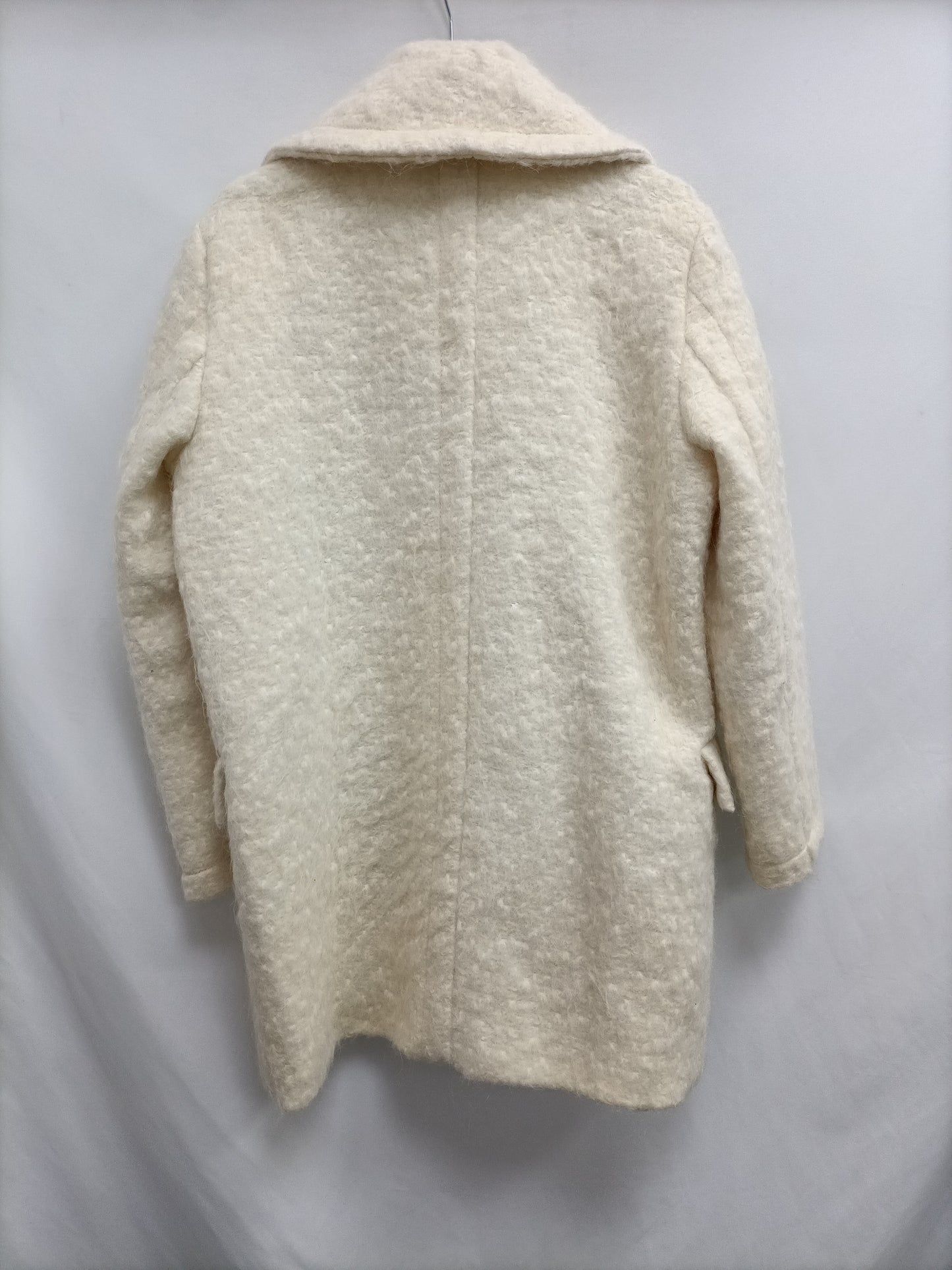 SINCE'RE. Abrigo beige paño T.40