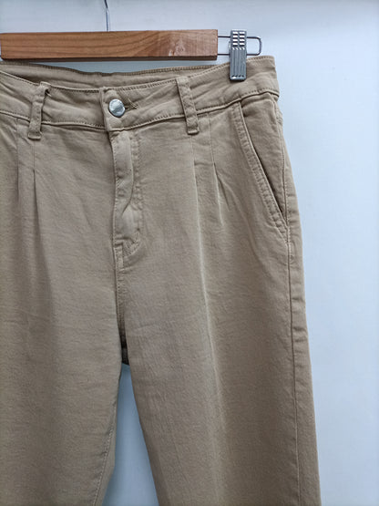 OTRAS. Pantalón denim beige T.s