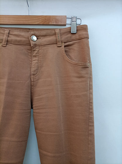 KOOKA. 36" tile flared trousers (tare)