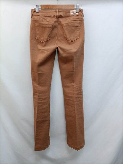 KOOKA. 36" tile flared trousers (tare)
