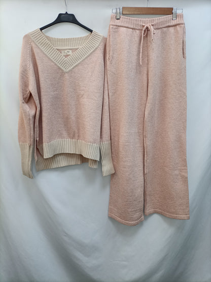 Y.TWO. Total look rosa punto T.u(s/m)