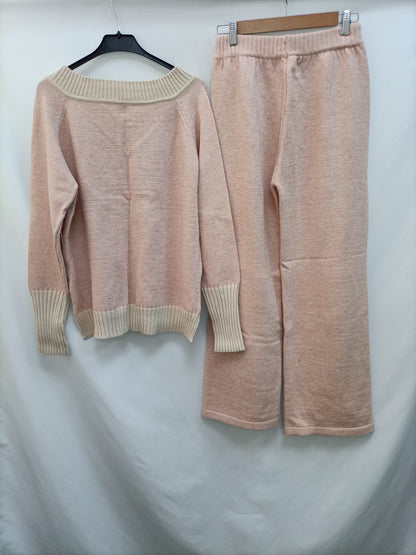 Y.TWO. Total look rosa punto T.u(s/m)