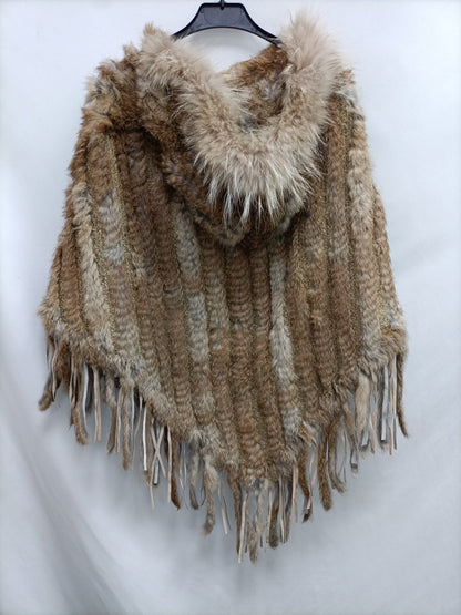 OTRAS. Poncho pelo camel Tu