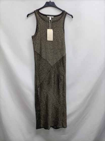 SPRINGFIELD.Gold knit dress TM