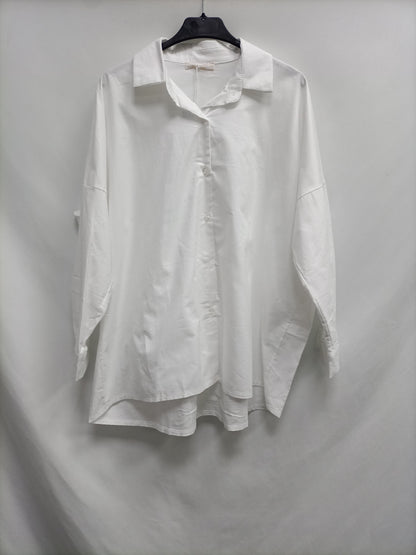 CARLOTA&CO.Camisa blanca oversizez T.s/m