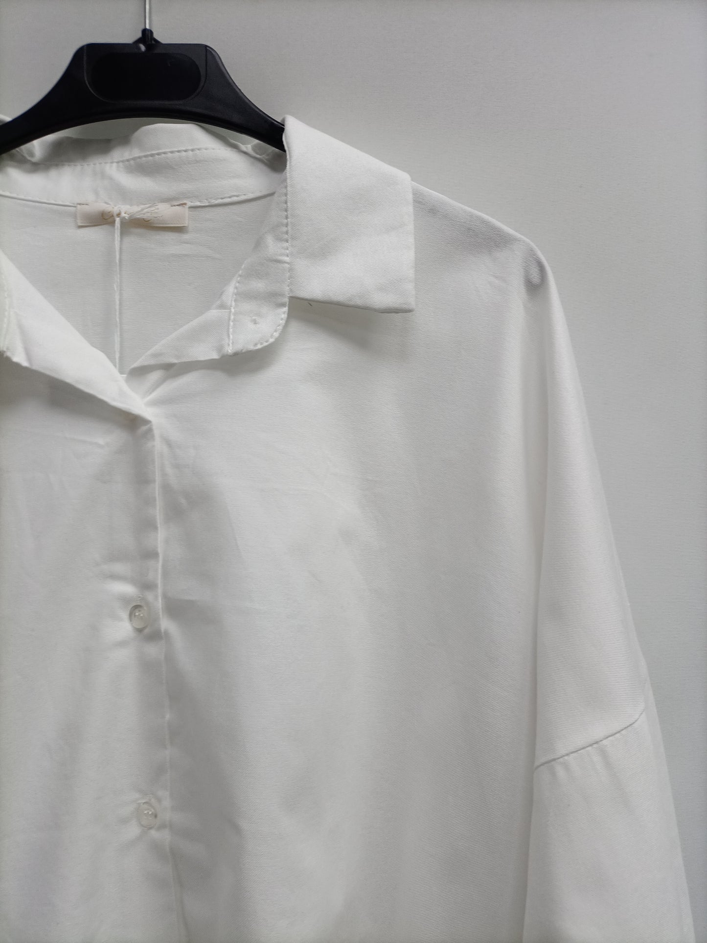 CARLOTA&CO.Camisa blanca oversizez T.s/m