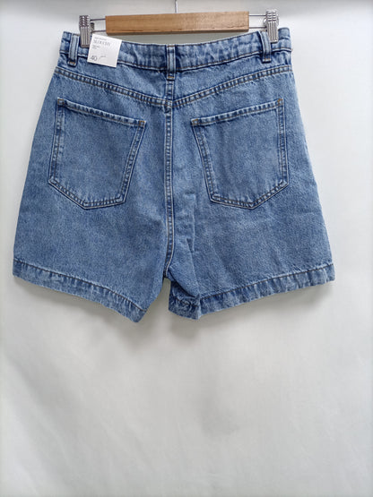 MANGO.Shorts estilo slouchy denim T.40