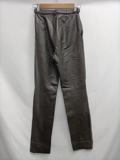 OTHERS.Straight leather pants S.34 (vintage)