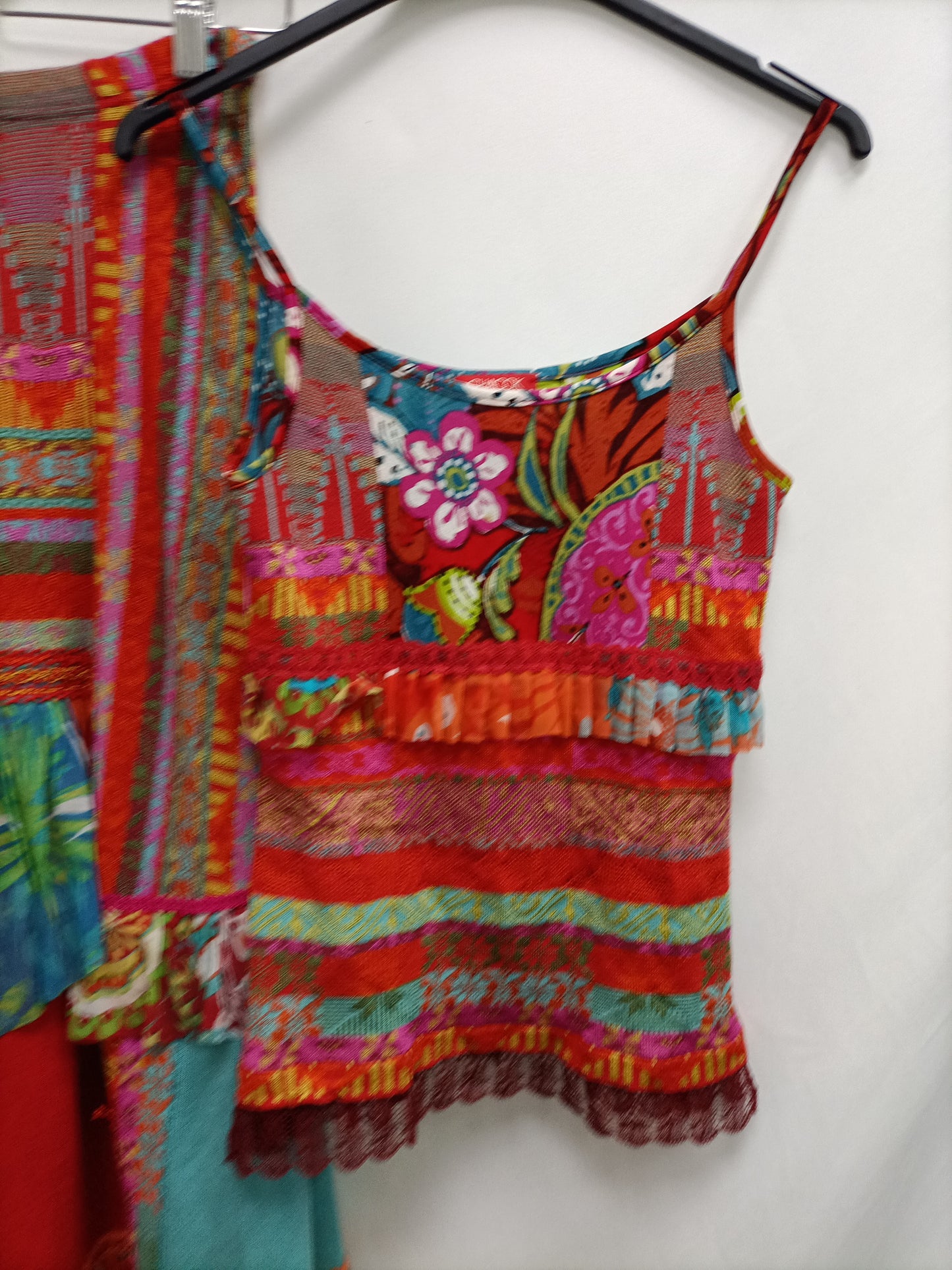 CHACOK.Total look top y falda larga doble textura T.1(S)