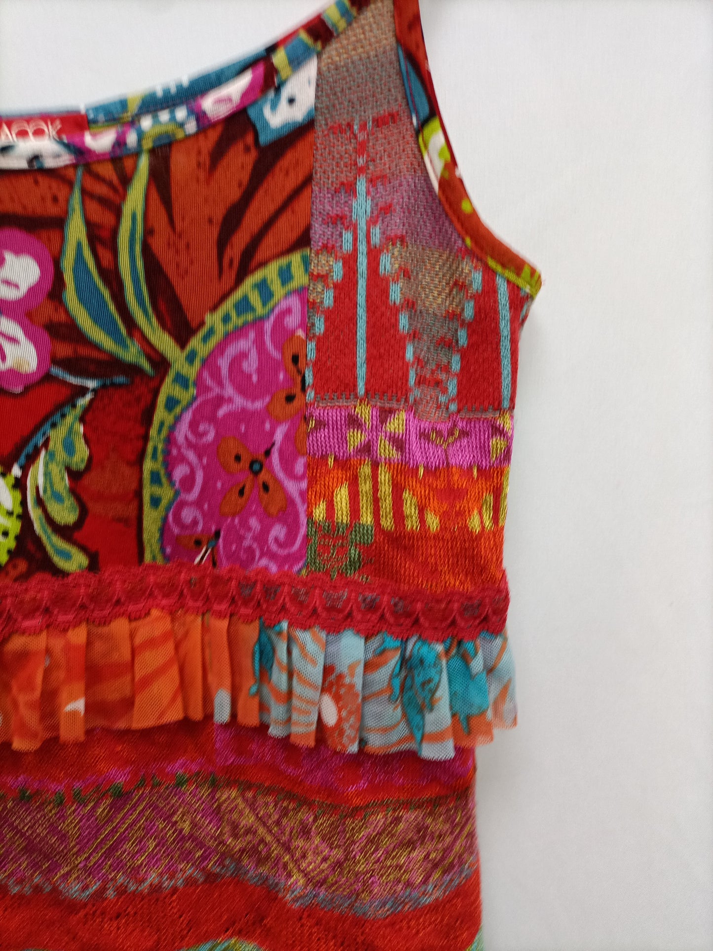 CHACOK.Total look top y falda larga doble textura T.1(S)