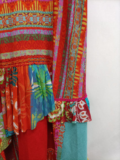 CHACOK.Total look top y falda larga doble textura T.1(S)