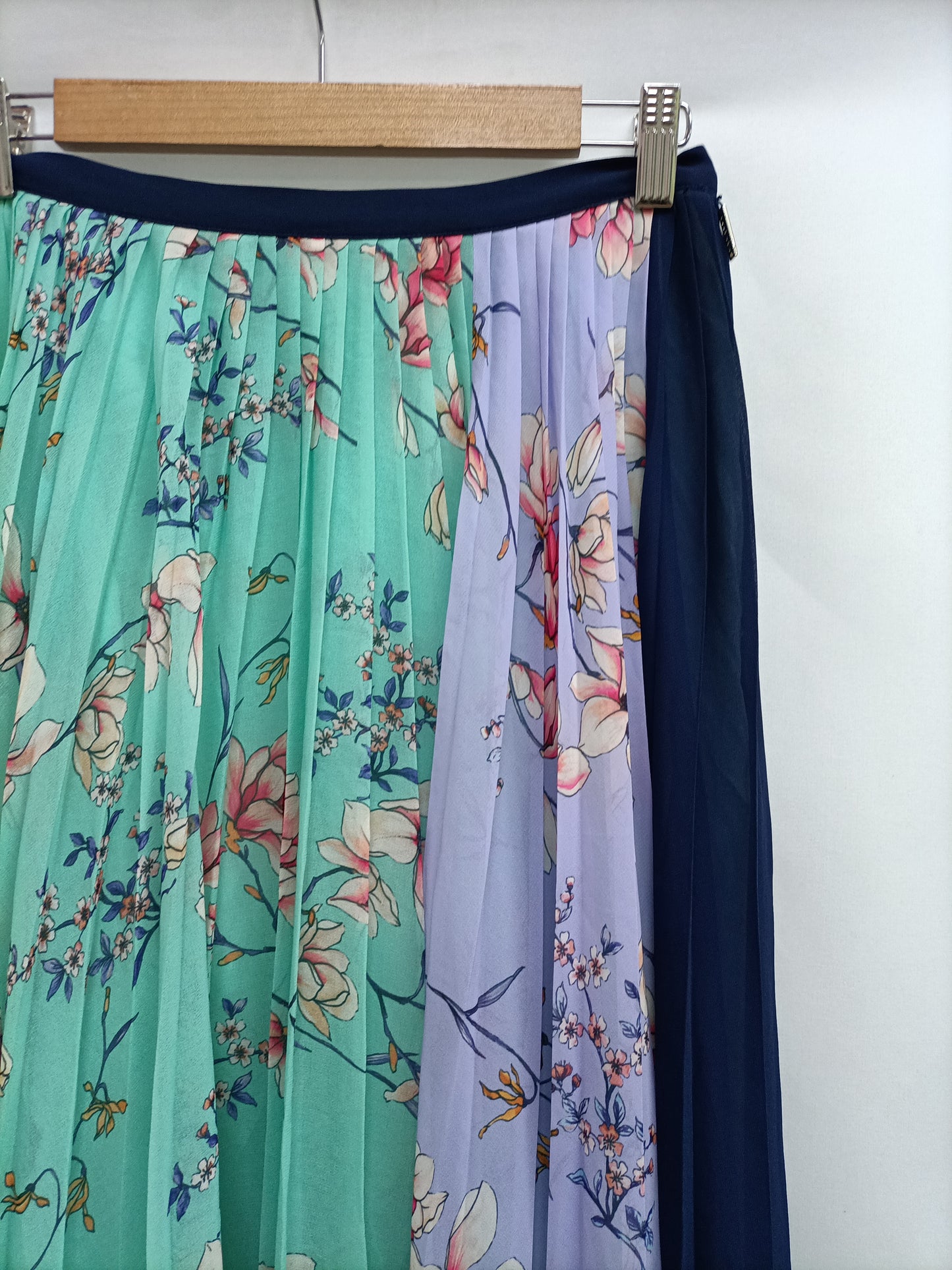 NENETTE MILANO.Falda larga tablas T.S