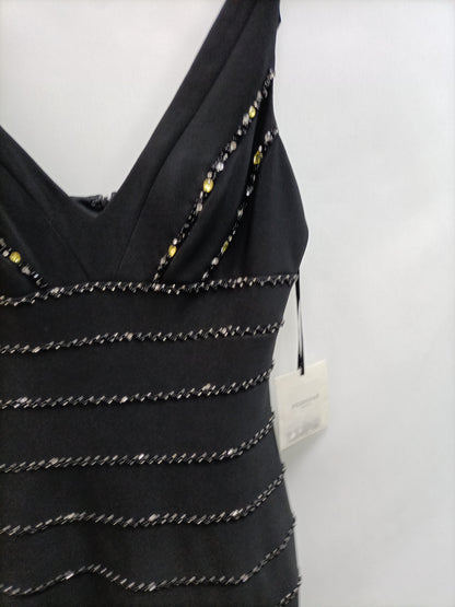 PRONOVIAS.Vestido corto pedrería T.38