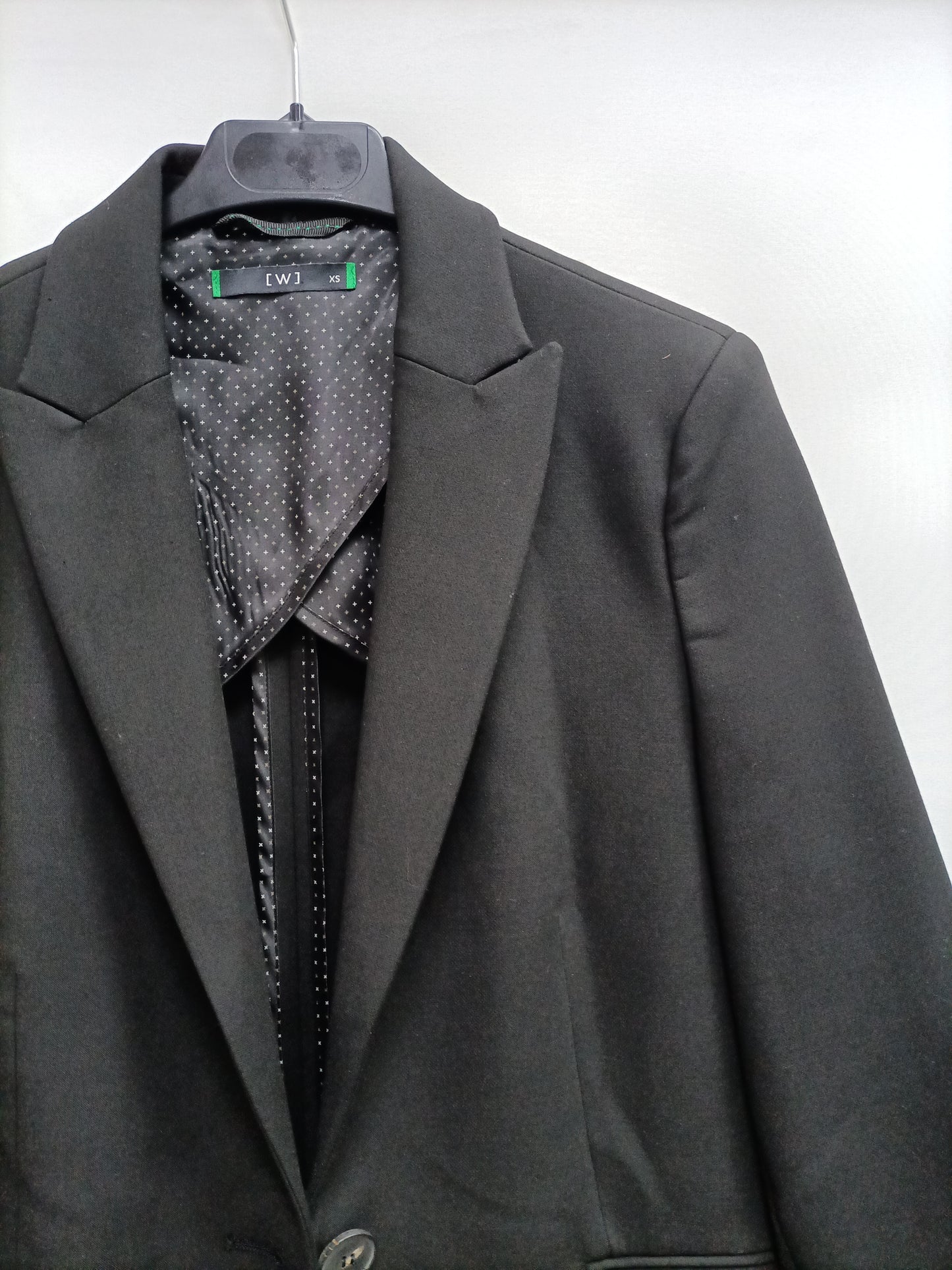 W.Blazer negra oversized T.XS