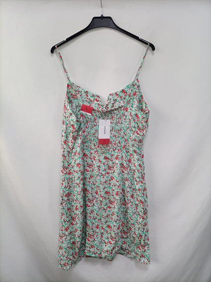 LEFTIES. Green floral dress Tl
