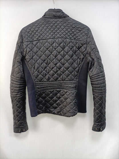 ZARA. Plumas negro fino T.m(tara)