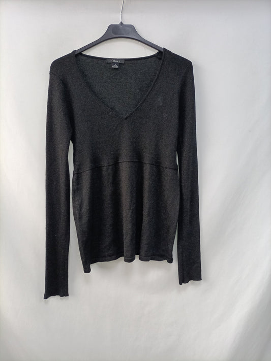 SFERA. Top negro hilos T.s (tara)