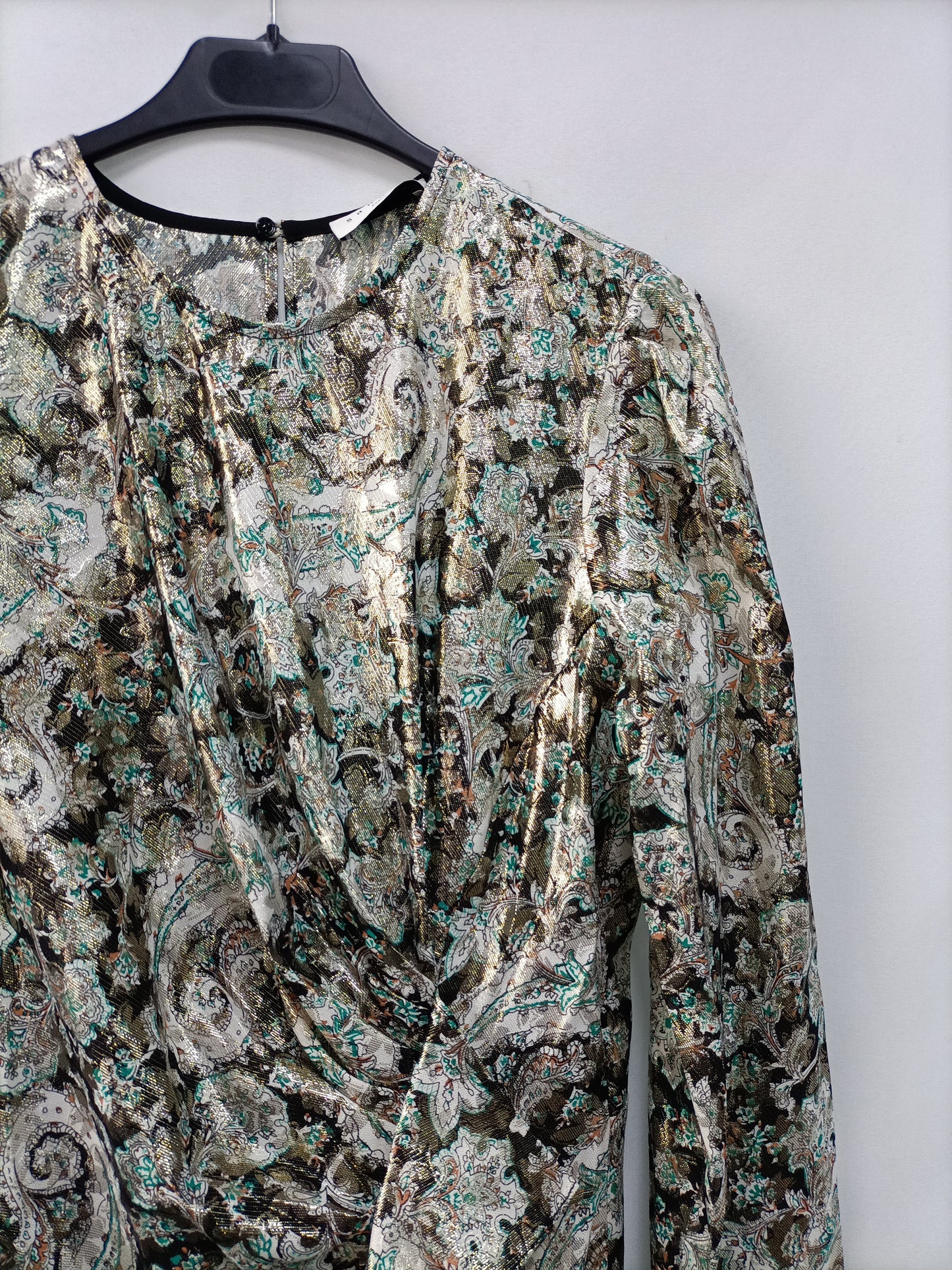 SANDRO. Vestido detalle metálicos Tu(s)