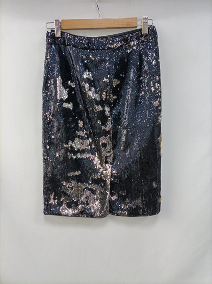 ZARA. Falda lentejuelas T.s