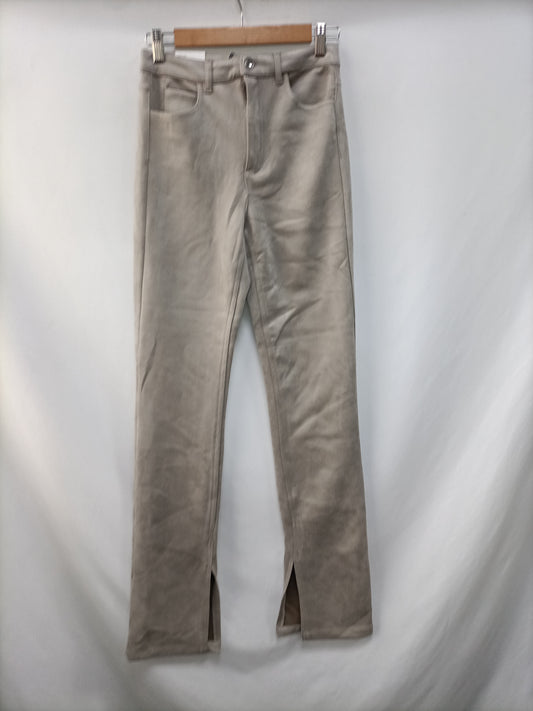 ZARA. Pantalón gris Antelina T.34
