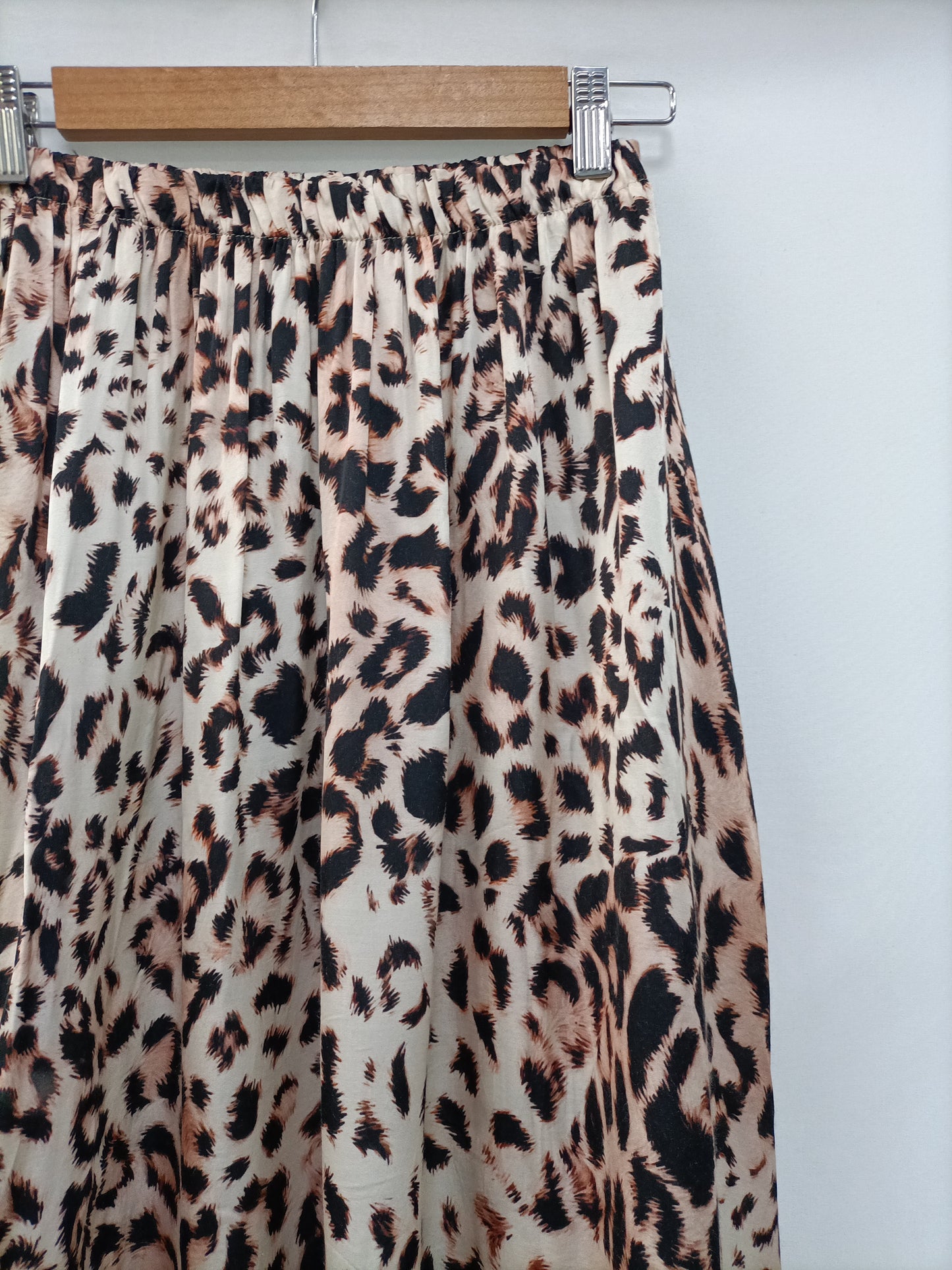 OTRAS. Falda midi animal print T.u(s/m)