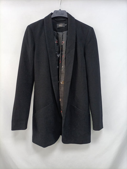 MarketONLY. Blazer negra fluida T.34