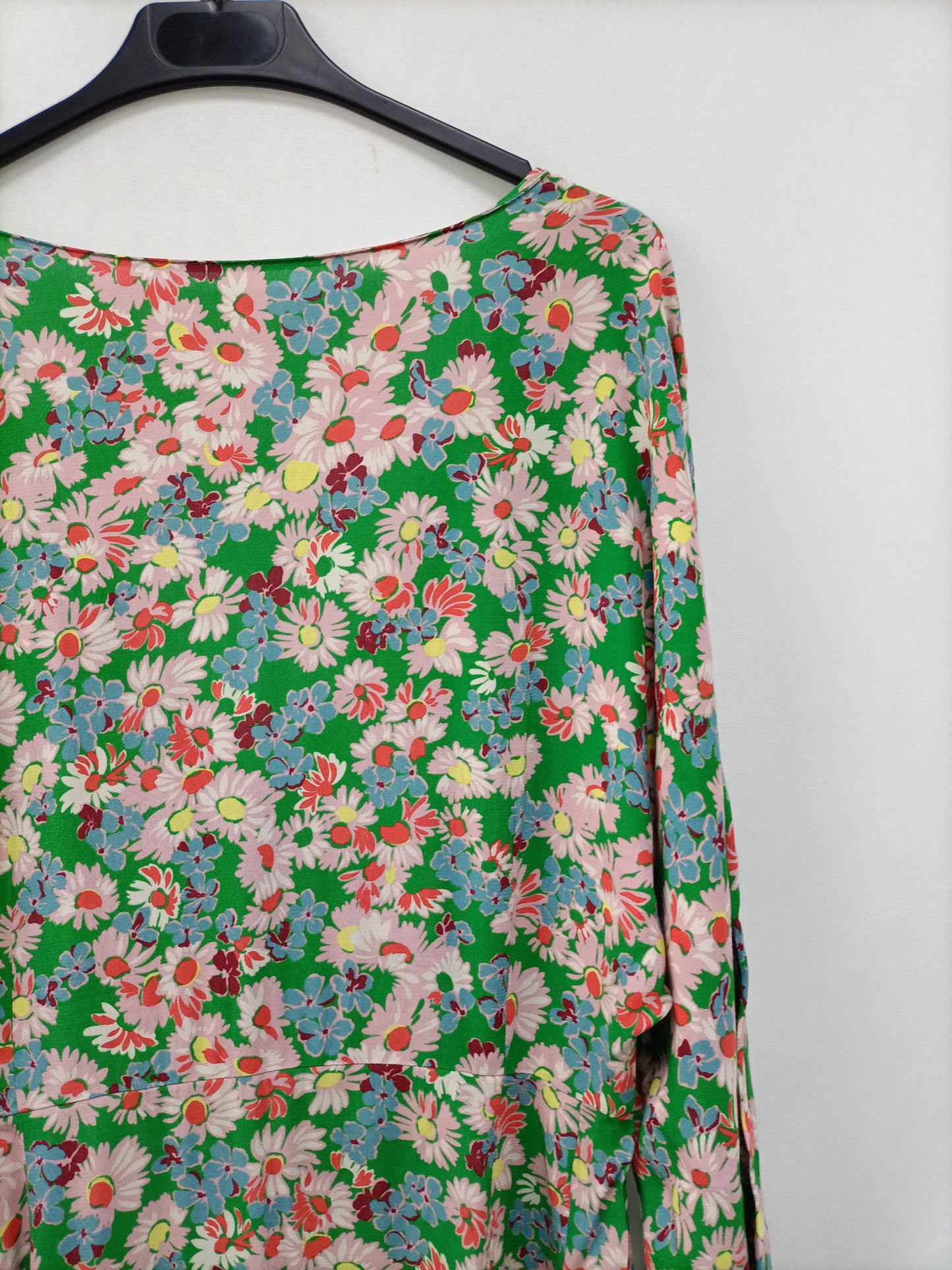 ZARA. Long floral dress Tm