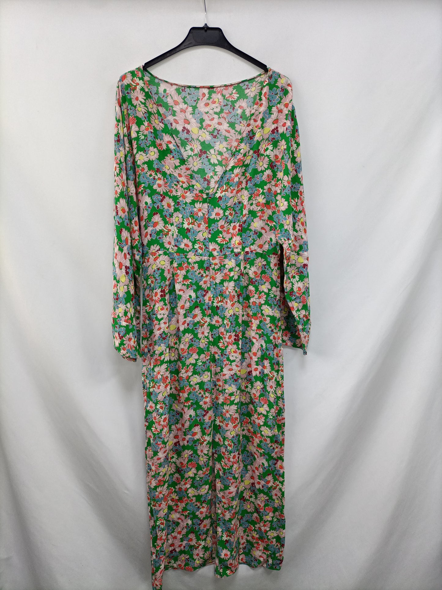 ZARA. Long floral dress Tm